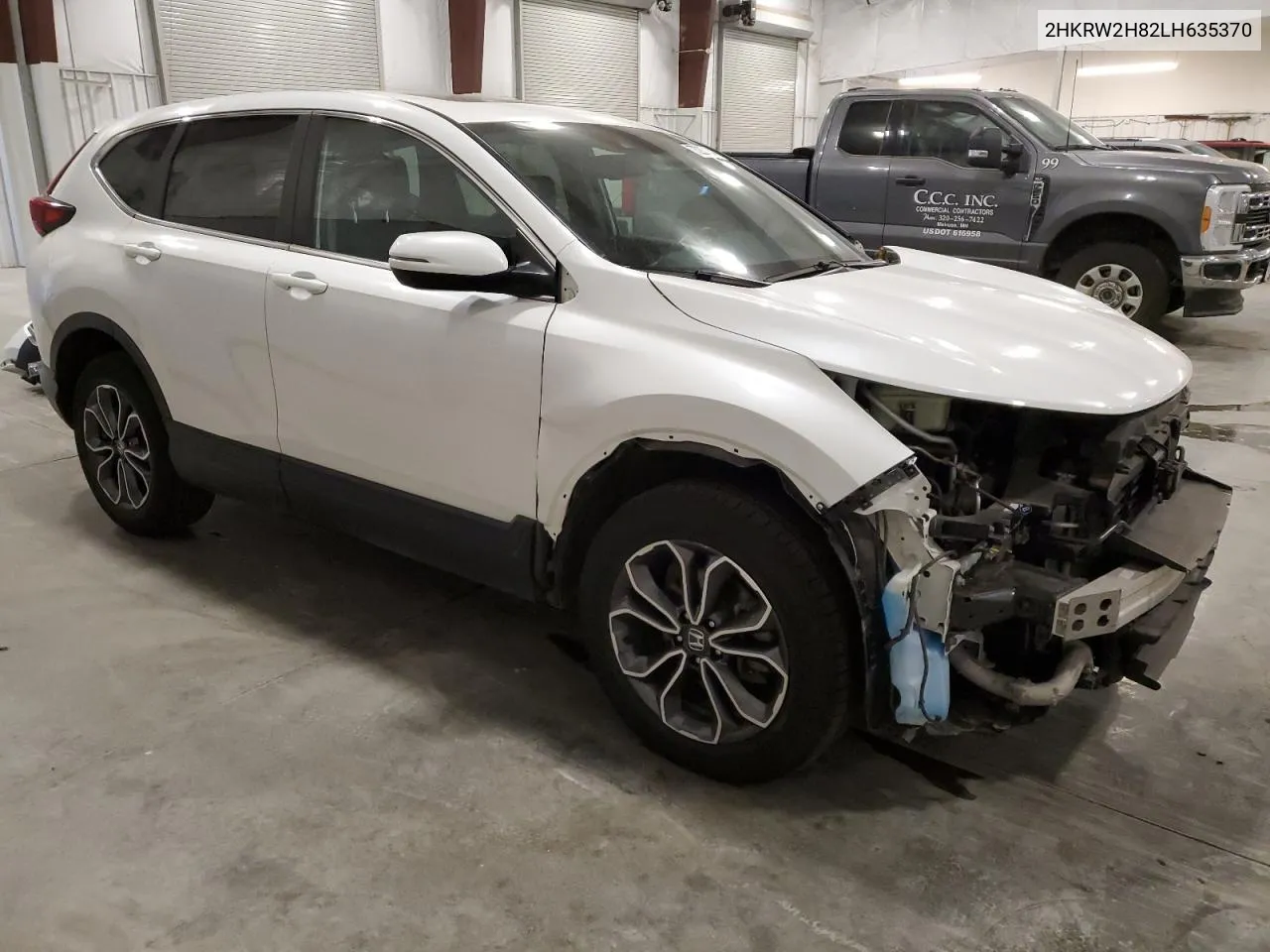 2020 Honda Cr-V Exl VIN: 2HKRW2H82LH635370 Lot: 73287184