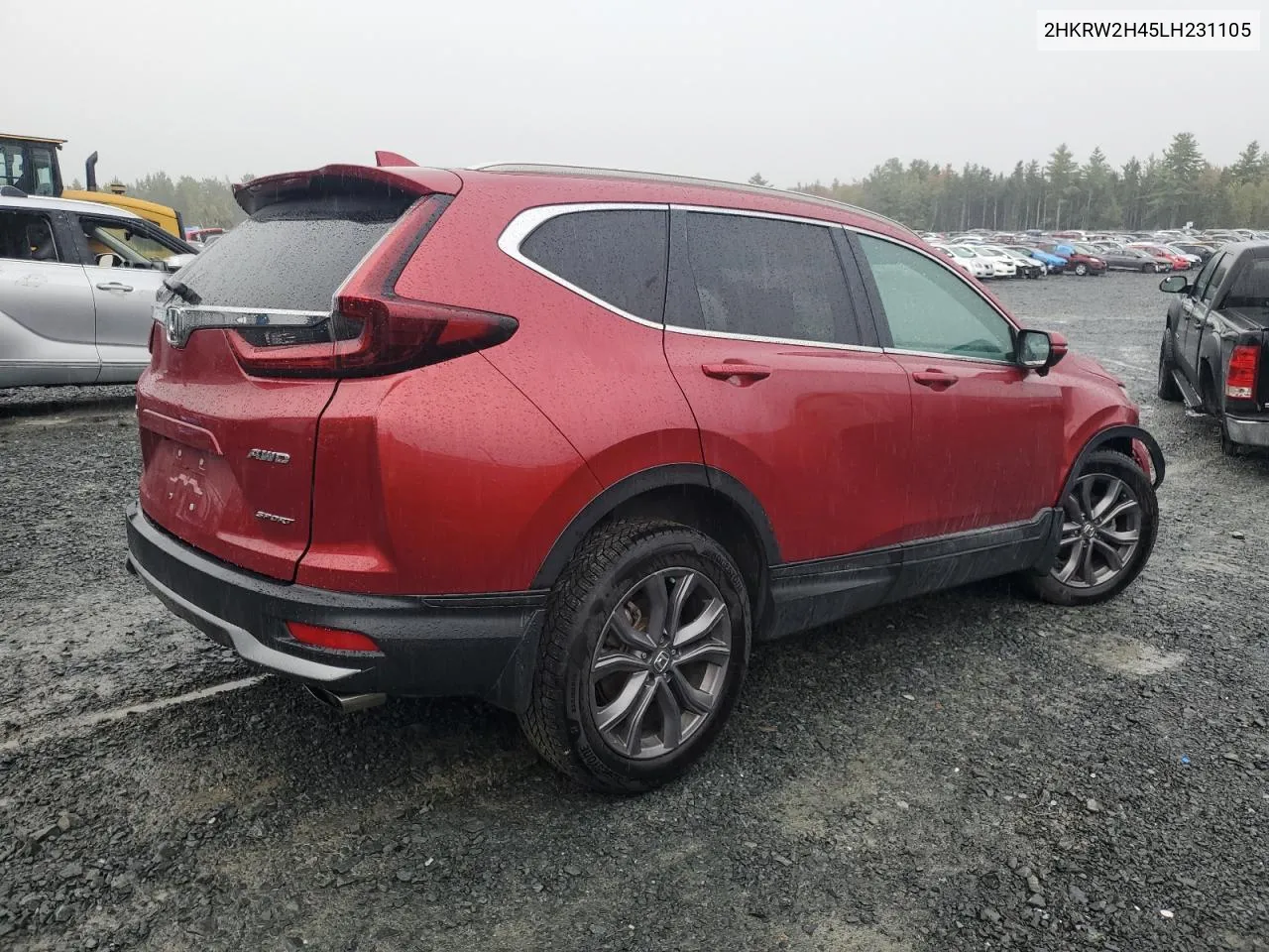 2020 Honda Cr-V Sport VIN: 2HKRW2H45LH231105 Lot: 73377034