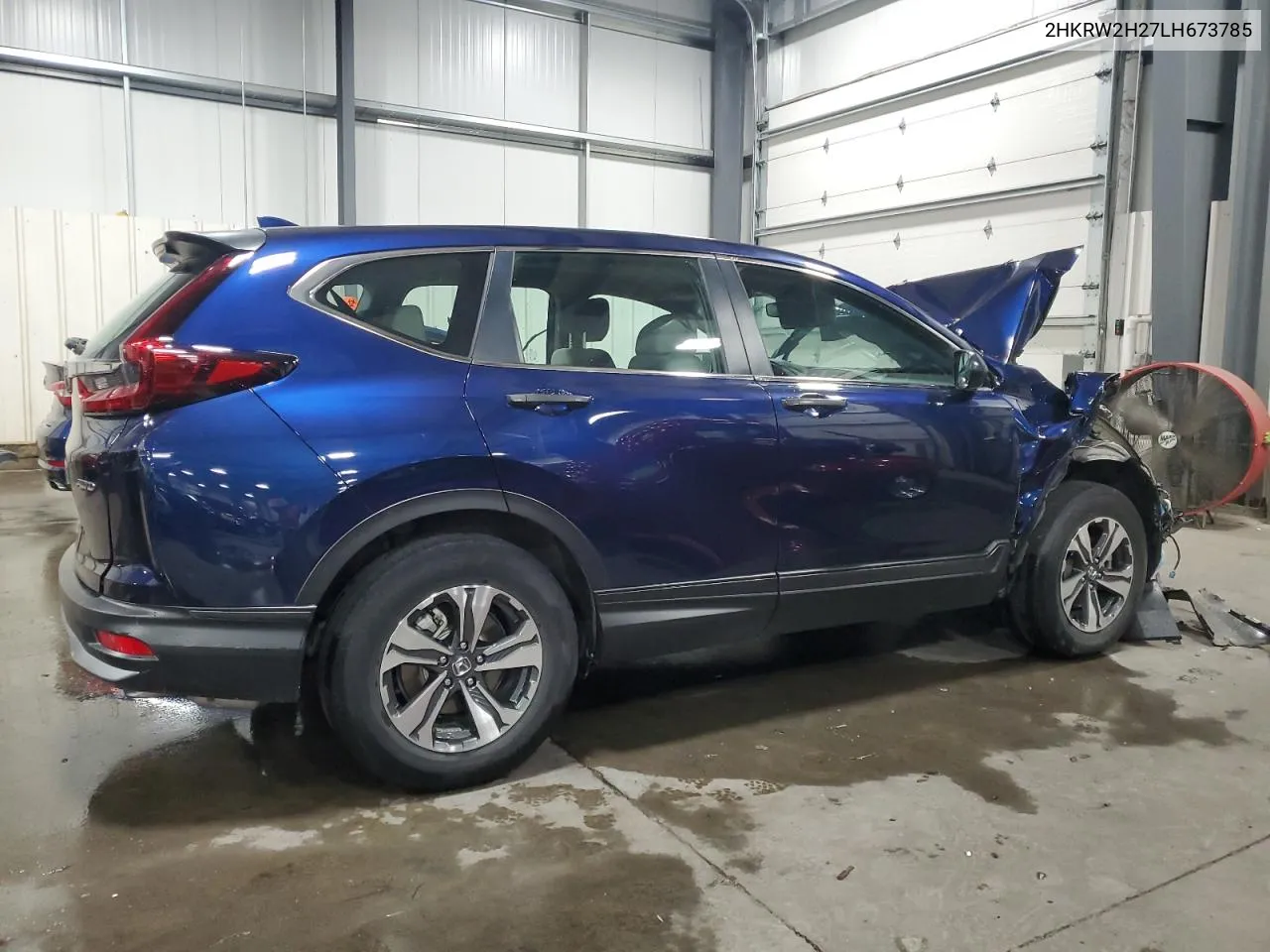 2020 Honda Cr-V Lx VIN: 2HKRW2H27LH673785 Lot: 73400224