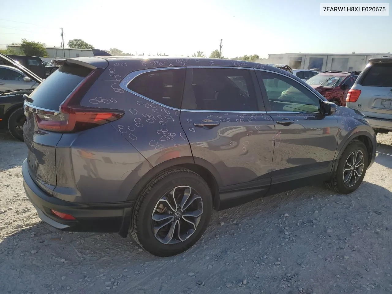 2020 Honda Cr-V Exl VIN: 7FARW1H8XLE020675 Lot: 73464724