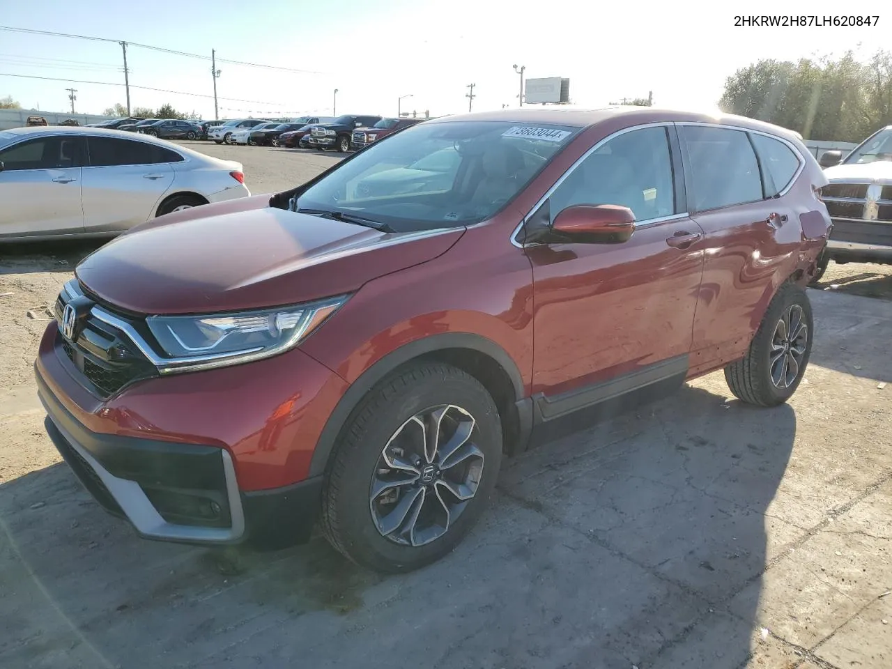 2020 Honda Cr-V Exl VIN: 2HKRW2H87LH620847 Lot: 73603044