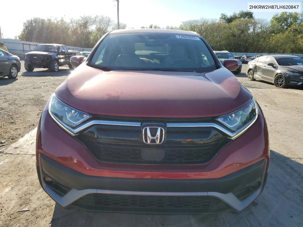 2020 Honda Cr-V Exl VIN: 2HKRW2H87LH620847 Lot: 73603044