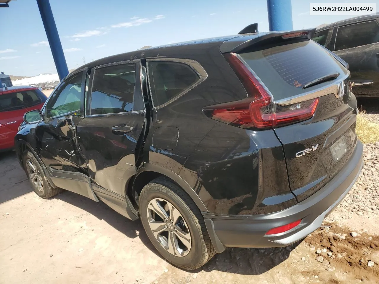 2020 Honda Cr-V Lx VIN: 5J6RW2H22LA004499 Lot: 73689564