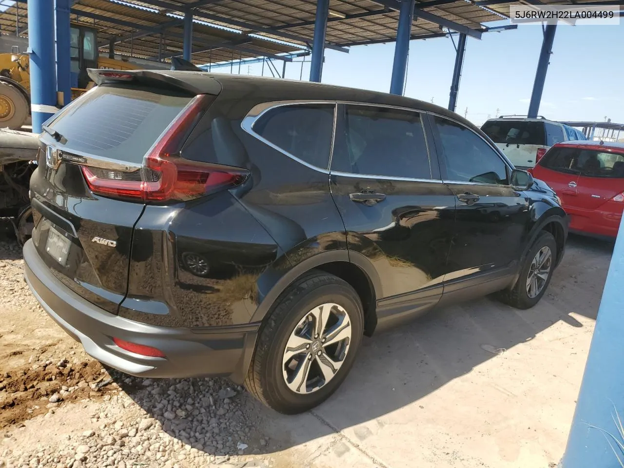 2020 Honda Cr-V Lx VIN: 5J6RW2H22LA004499 Lot: 73689564