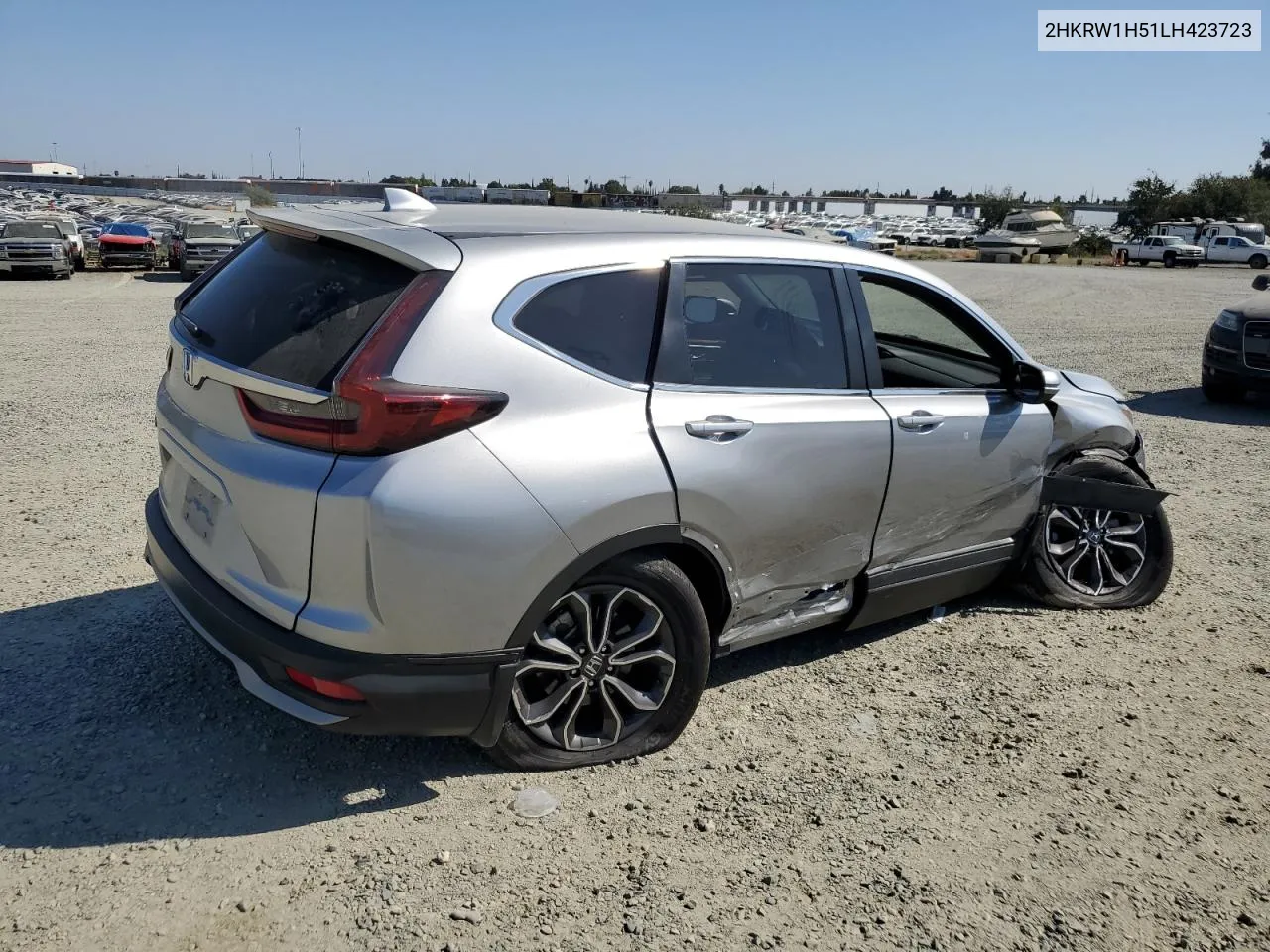 2020 Honda Cr-V Ex VIN: 2HKRW1H51LH423723 Lot: 73796264