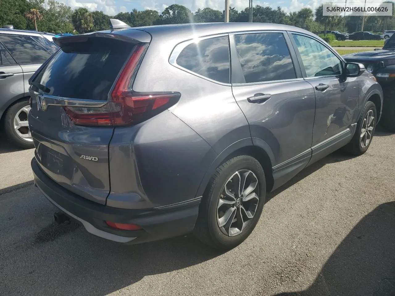 2020 Honda Cr-V Ex VIN: 5J6RW2H56LL006626 Lot: 73811254