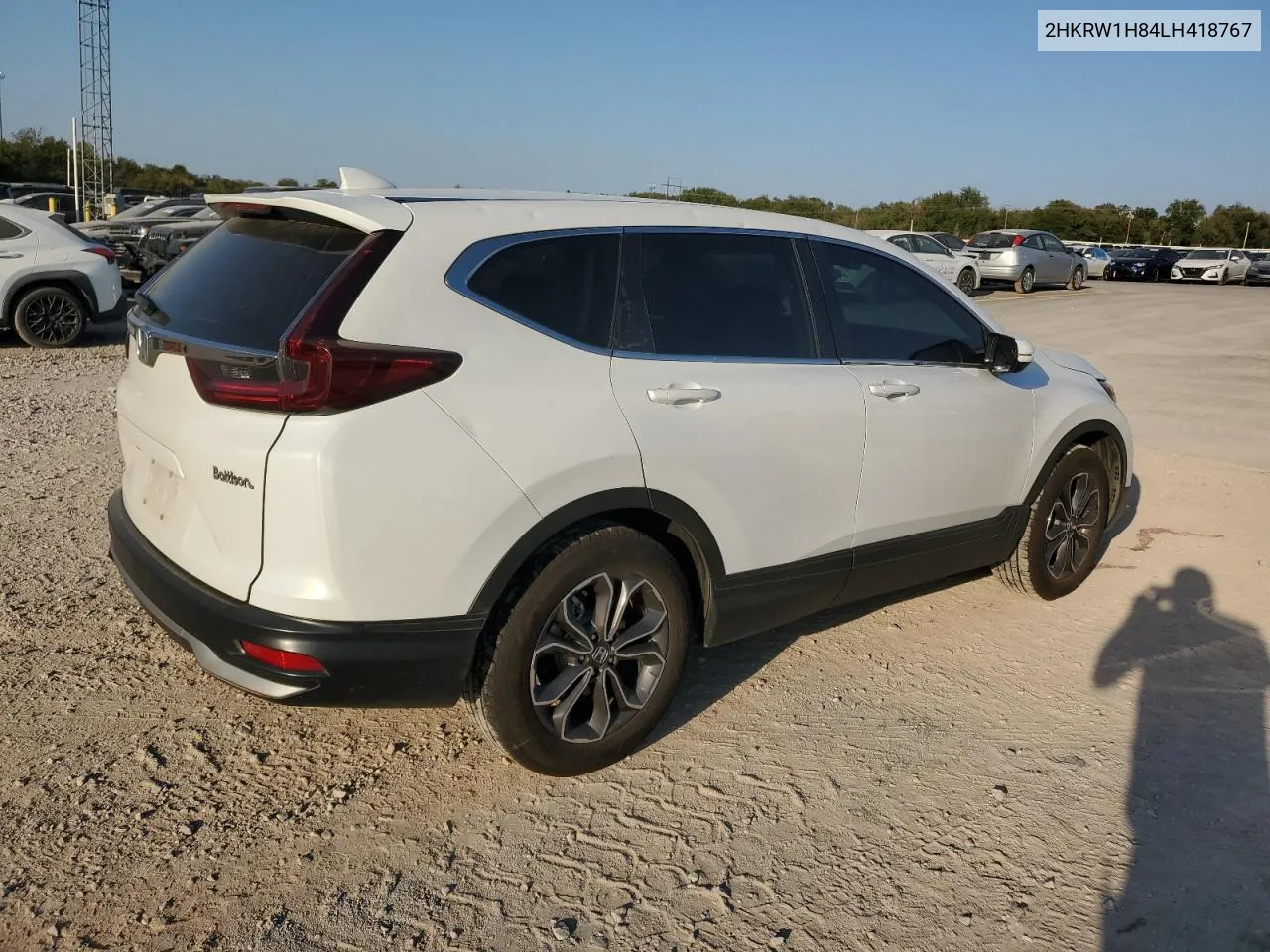 2020 Honda Cr-V Exl VIN: 2HKRW1H84LH418767 Lot: 73853564