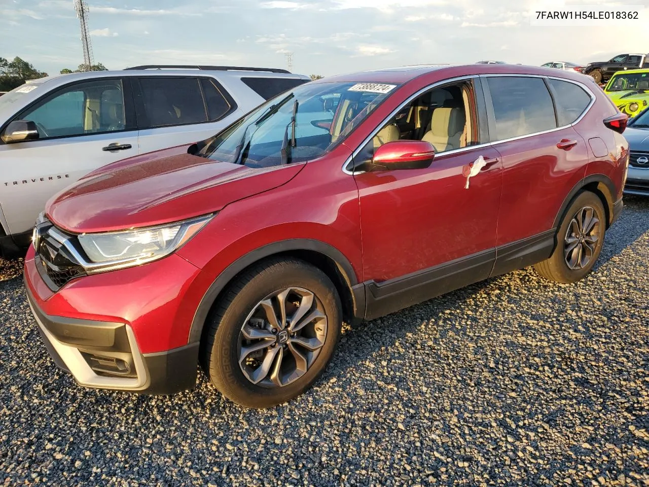 2020 Honda Cr-V Ex VIN: 7FARW1H54LE018362 Lot: 73888724