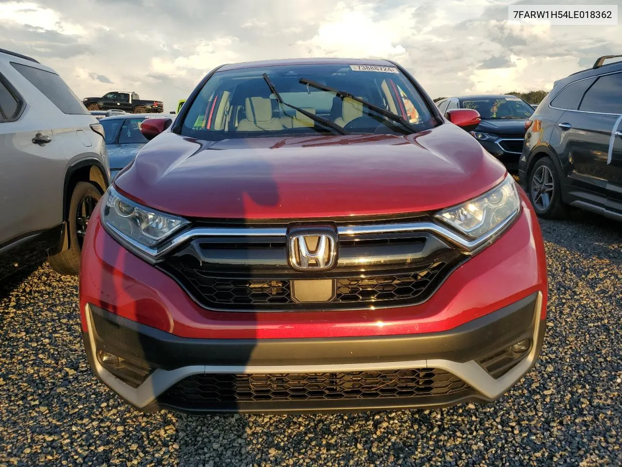 2020 Honda Cr-V Ex VIN: 7FARW1H54LE018362 Lot: 73888724