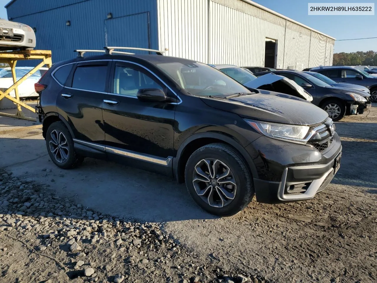 2020 Honda Cr-V Exl VIN: 2HKRW2H89LH635222 Lot: 74121374