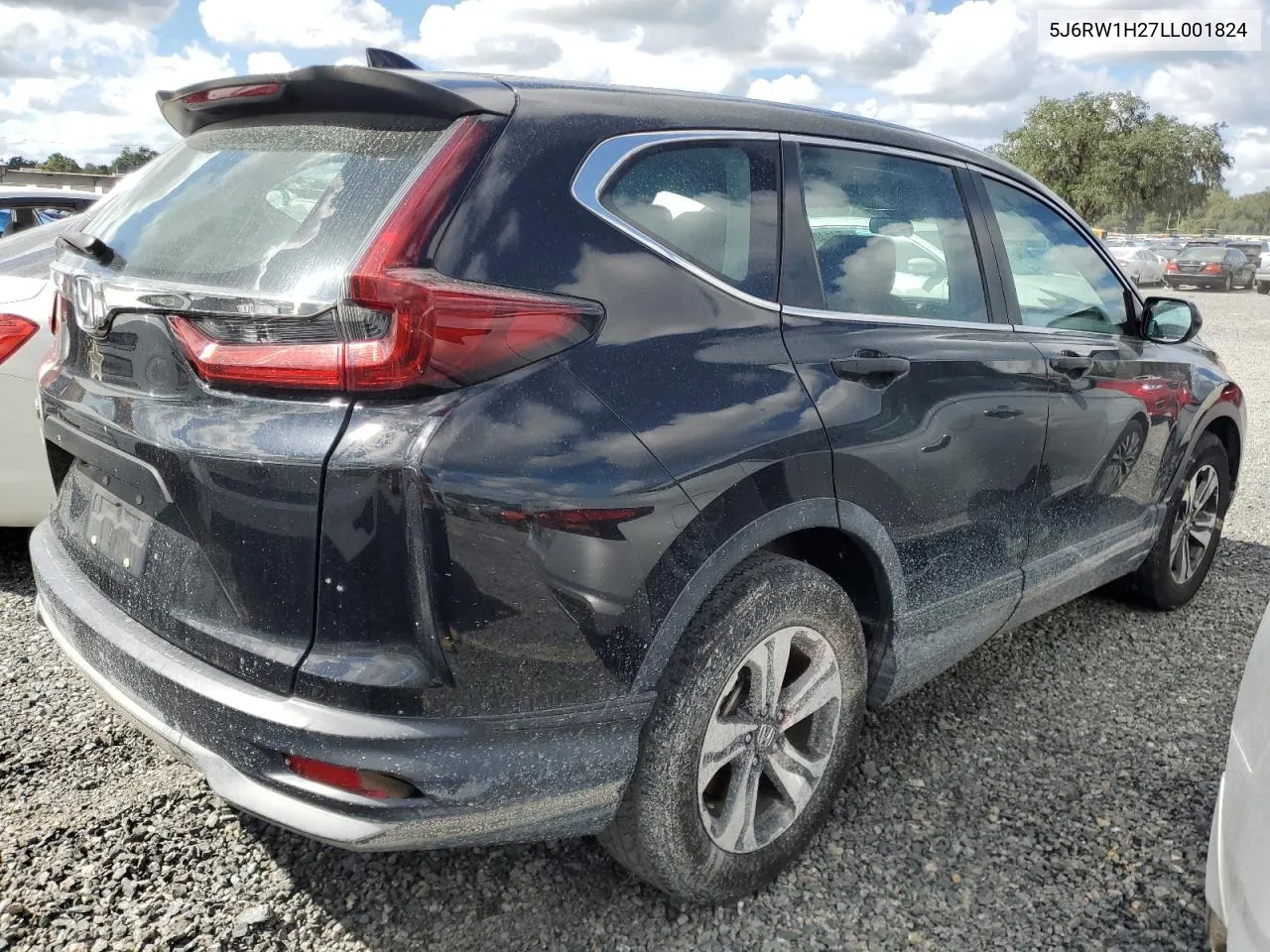 2020 Honda Cr-V Lx VIN: 5J6RW1H27LL001824 Lot: 74140394