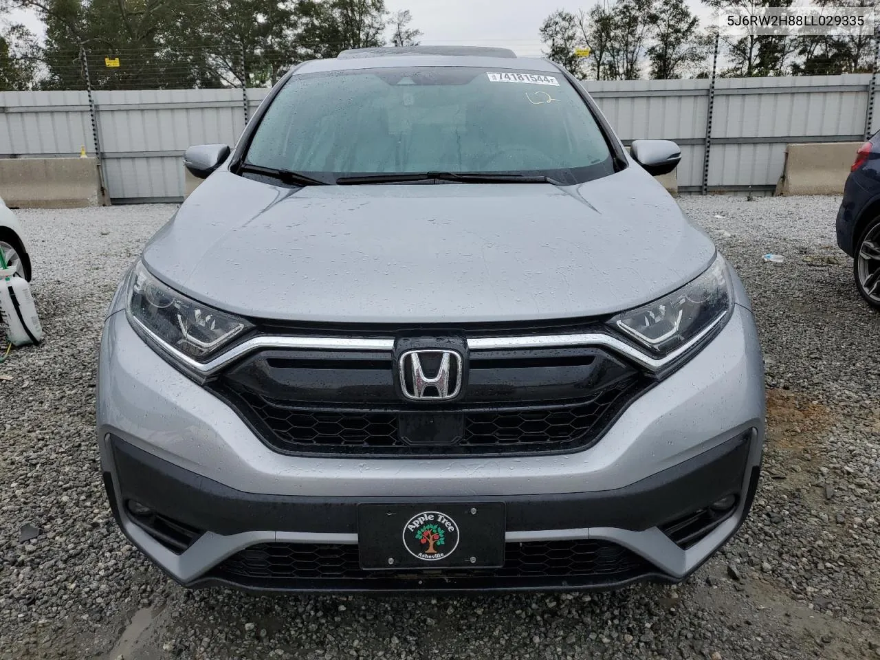 2020 Honda Cr-V Exl VIN: 5J6RW2H88LL029335 Lot: 74181544