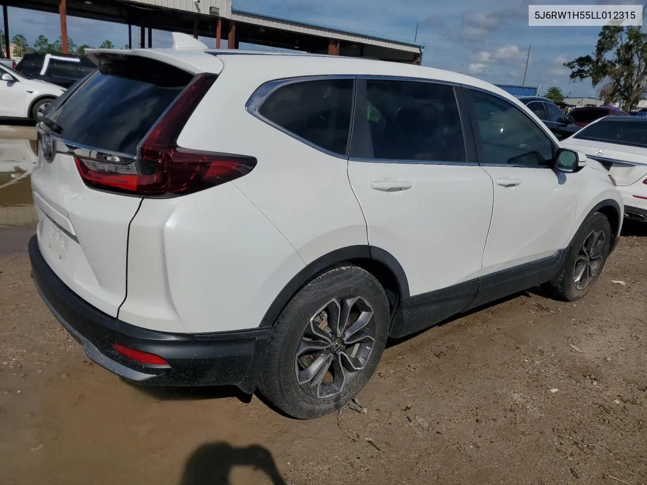 2020 Honda Cr-V Ex VIN: 5J6RW1H55LL012315 Lot: 74245014