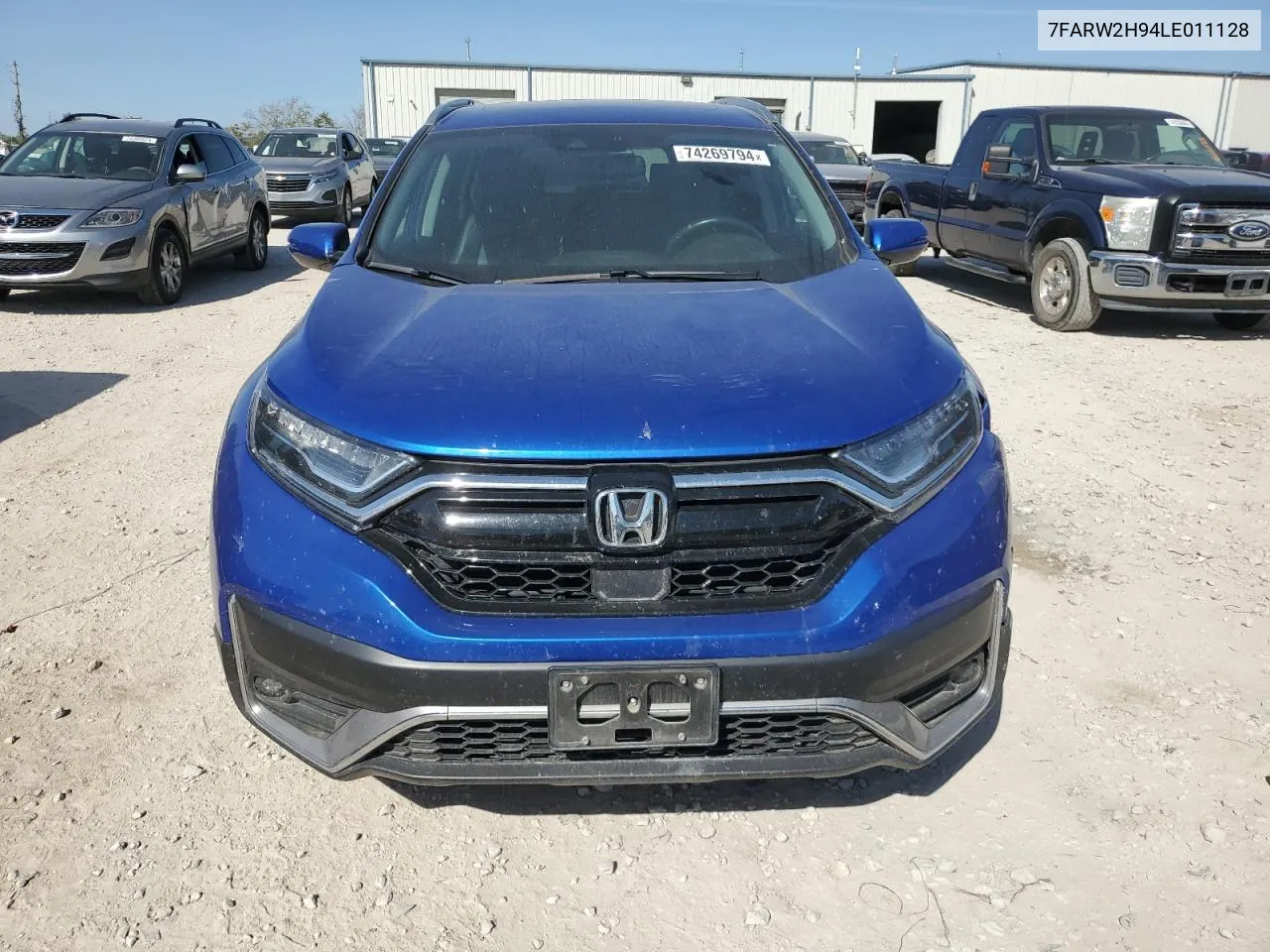 2020 Honda Cr-V Touring VIN: 7FARW2H94LE011128 Lot: 74269794