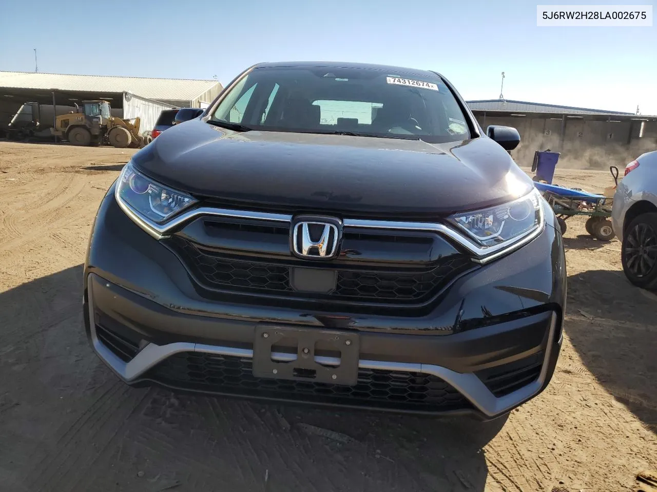 2020 Honda Cr-V Lx VIN: 5J6RW2H28LA002675 Lot: 74312674