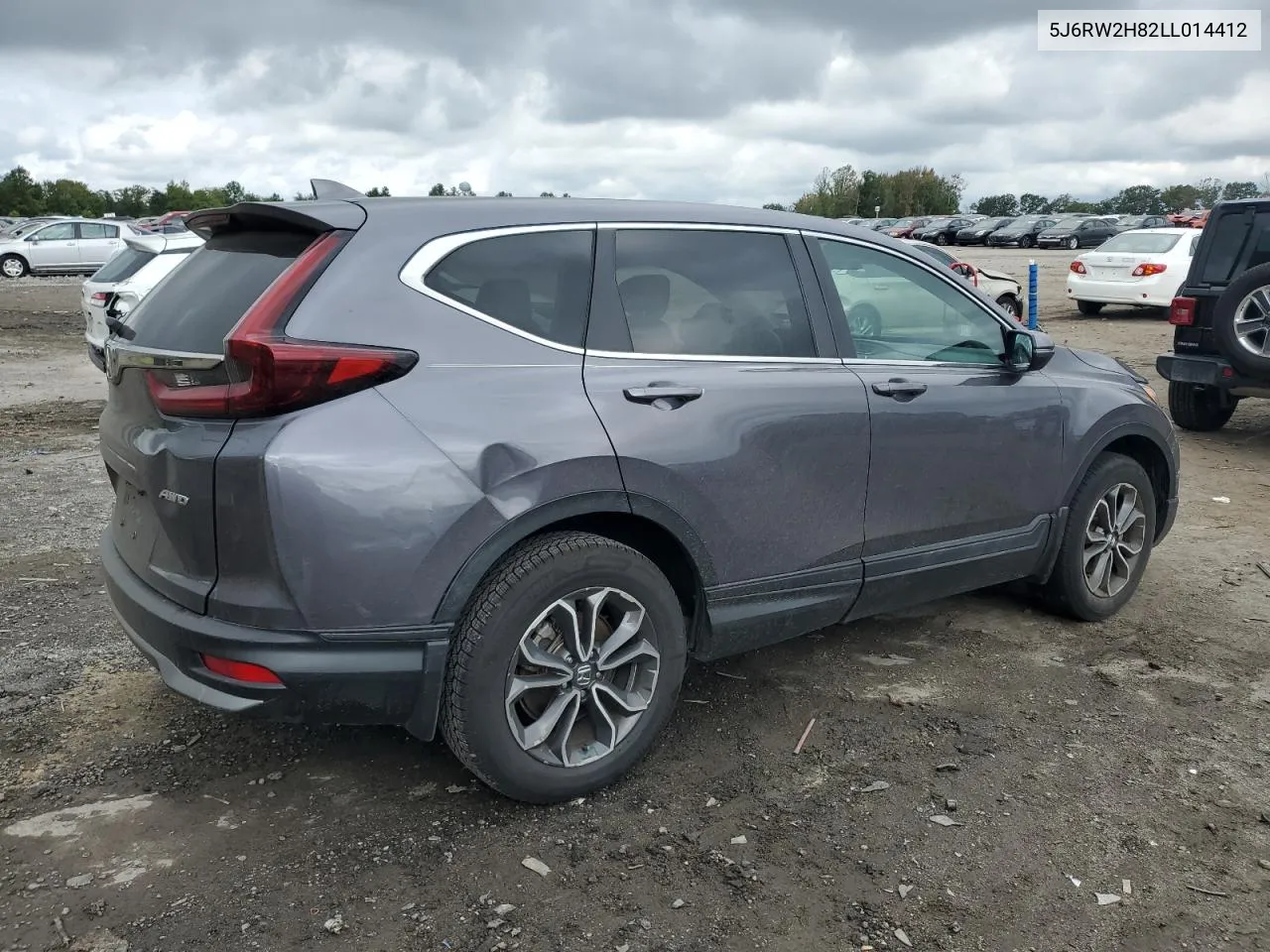 2020 Honda Cr-V Exl VIN: 5J6RW2H82LL014412 Lot: 74327344