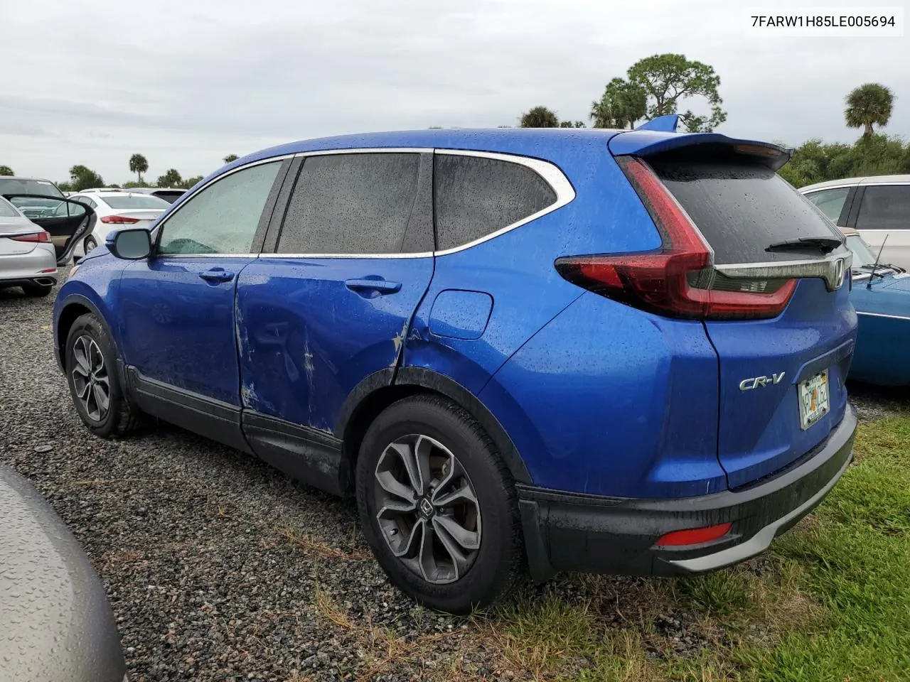 2020 Honda Cr-V Exl VIN: 7FARW1H85LE005694 Lot: 74328644