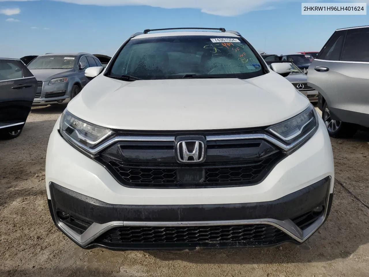 2020 Honda Cr-V Touring VIN: 2HKRW1H96LH401624 Lot: 74361554