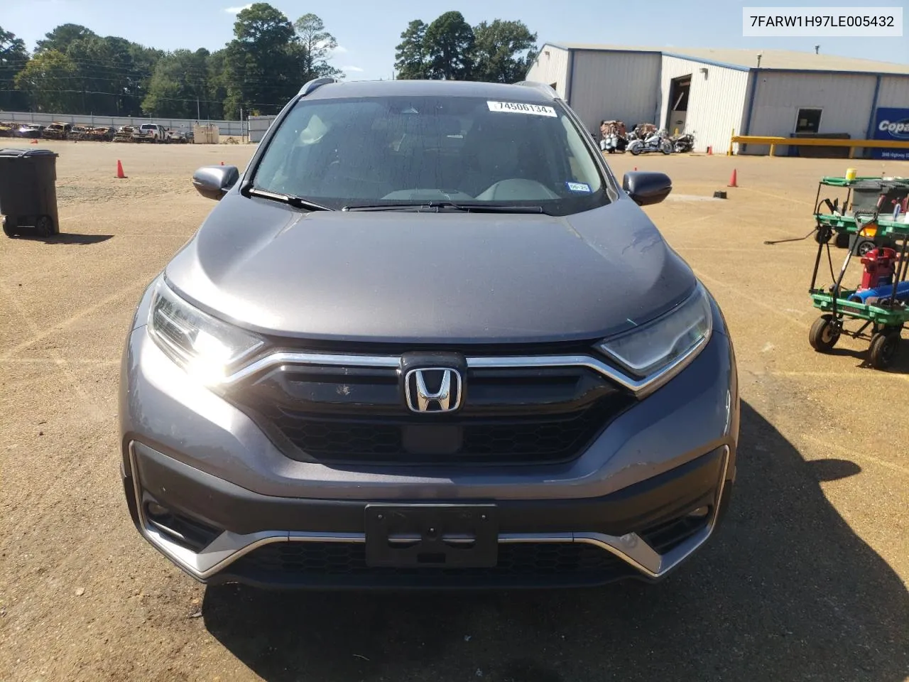 2020 Honda Cr-V Touring VIN: 7FARW1H97LE005432 Lot: 74506134