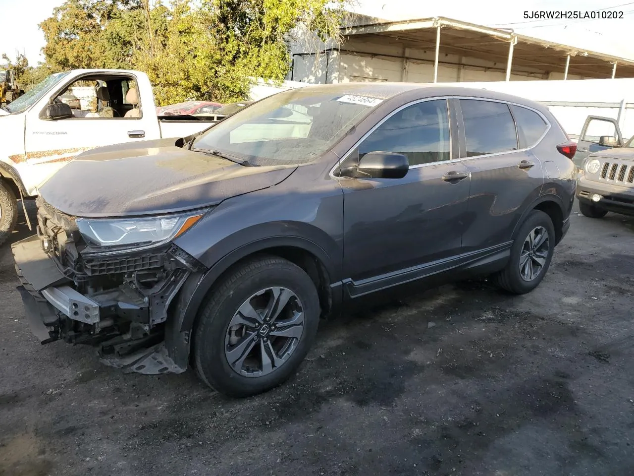 2020 Honda Cr-V Lx VIN: 5J6RW2H25LA010202 Lot: 74524664