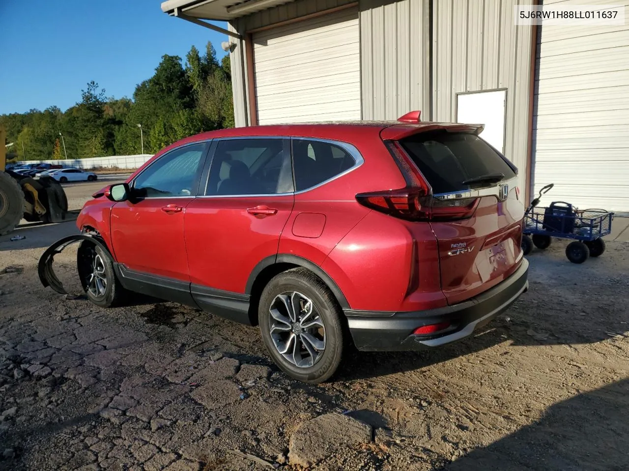 2020 Honda Cr-V Exl VIN: 5J6RW1H88LL011637 Lot: 74540754