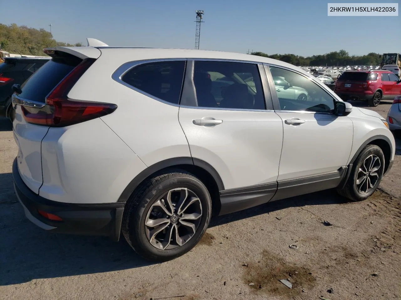 2020 Honda Cr-V Ex VIN: 2HKRW1H5XLH422036 Lot: 74599164