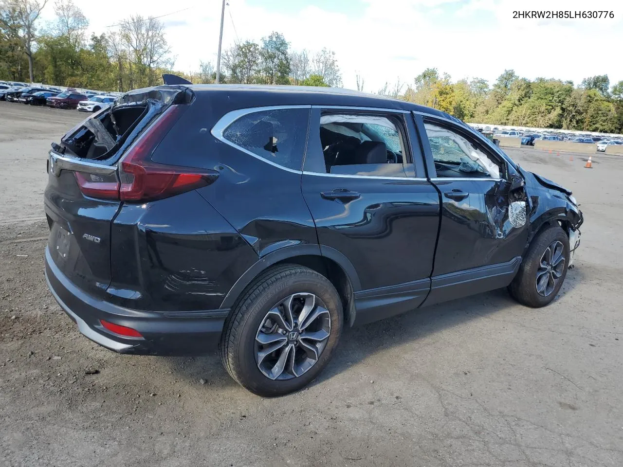 2020 Honda Cr-V Exl VIN: 2HKRW2H85LH630776 Lot: 74690574