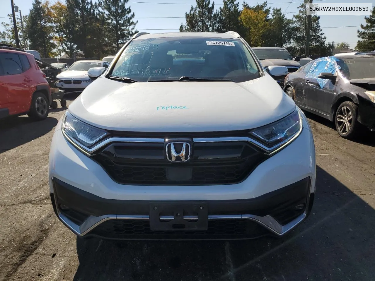 2020 Honda Cr-V Touring VIN: 5J6RW2H9XLL009659 Lot: 74700744