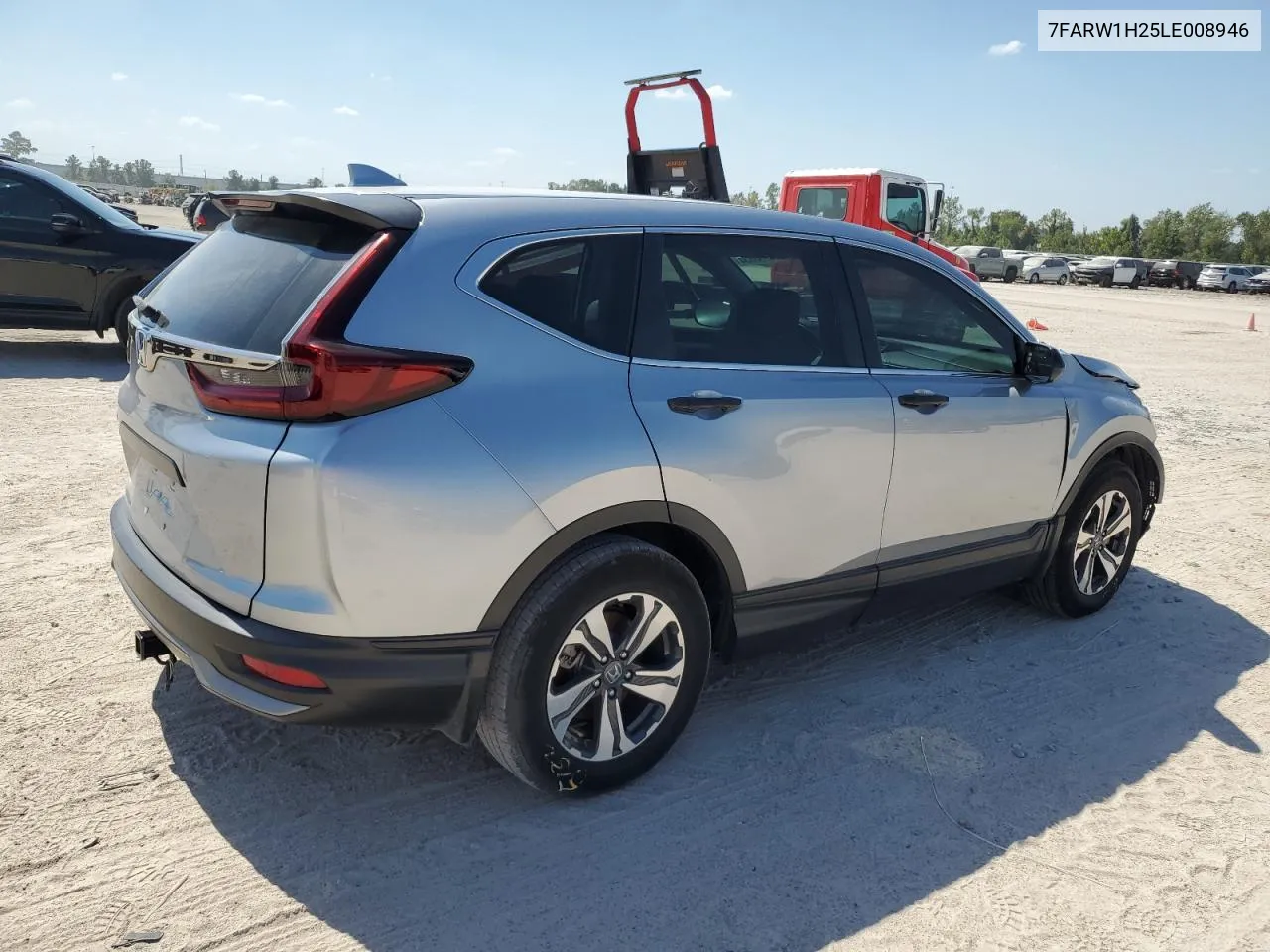 2020 Honda Cr-V Lx VIN: 7FARW1H25LE008946 Lot: 74730834