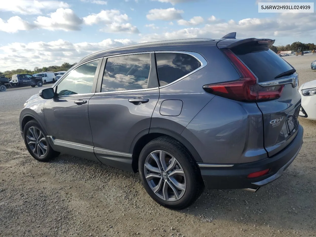 2020 Honda Cr-V Touring VIN: 5J6RW2H93LL024939 Lot: 74761134