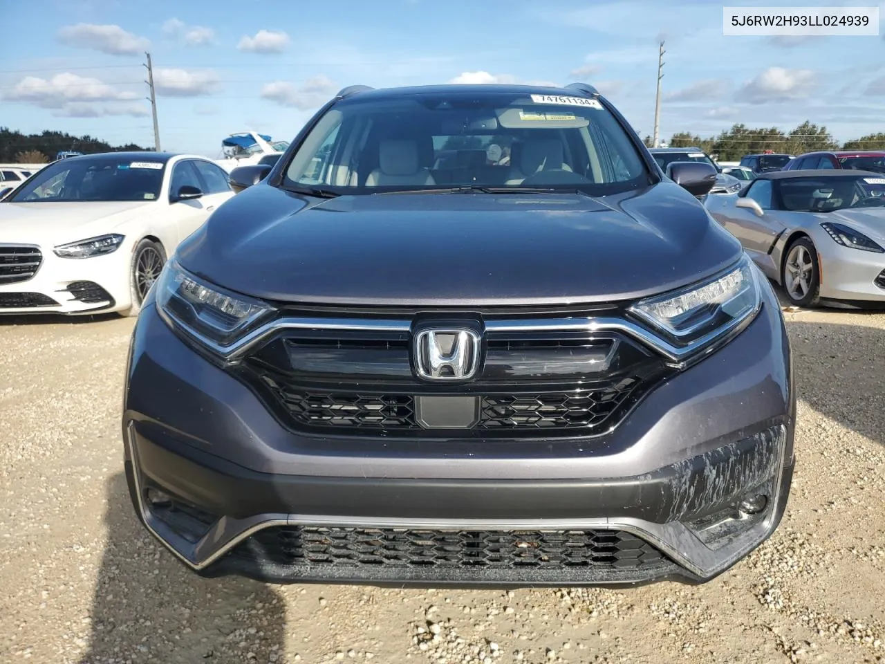 2020 Honda Cr-V Touring VIN: 5J6RW2H93LL024939 Lot: 74761134