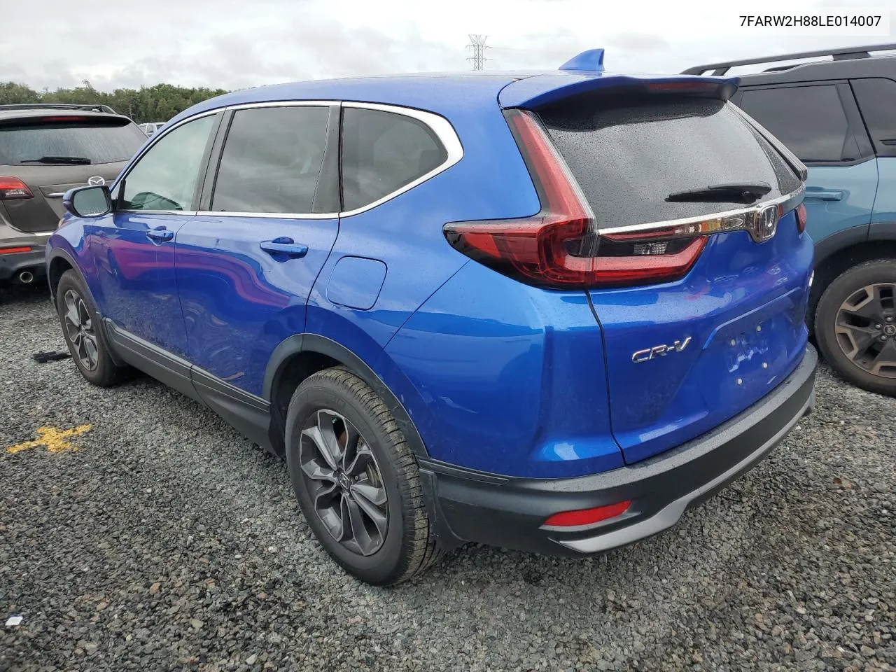 2020 Honda Cr-V Exl VIN: 7FARW2H88LE014007 Lot: 74900174