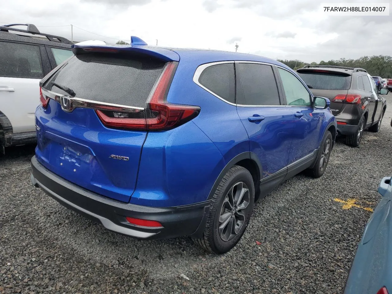 2020 Honda Cr-V Exl VIN: 7FARW2H88LE014007 Lot: 74900174