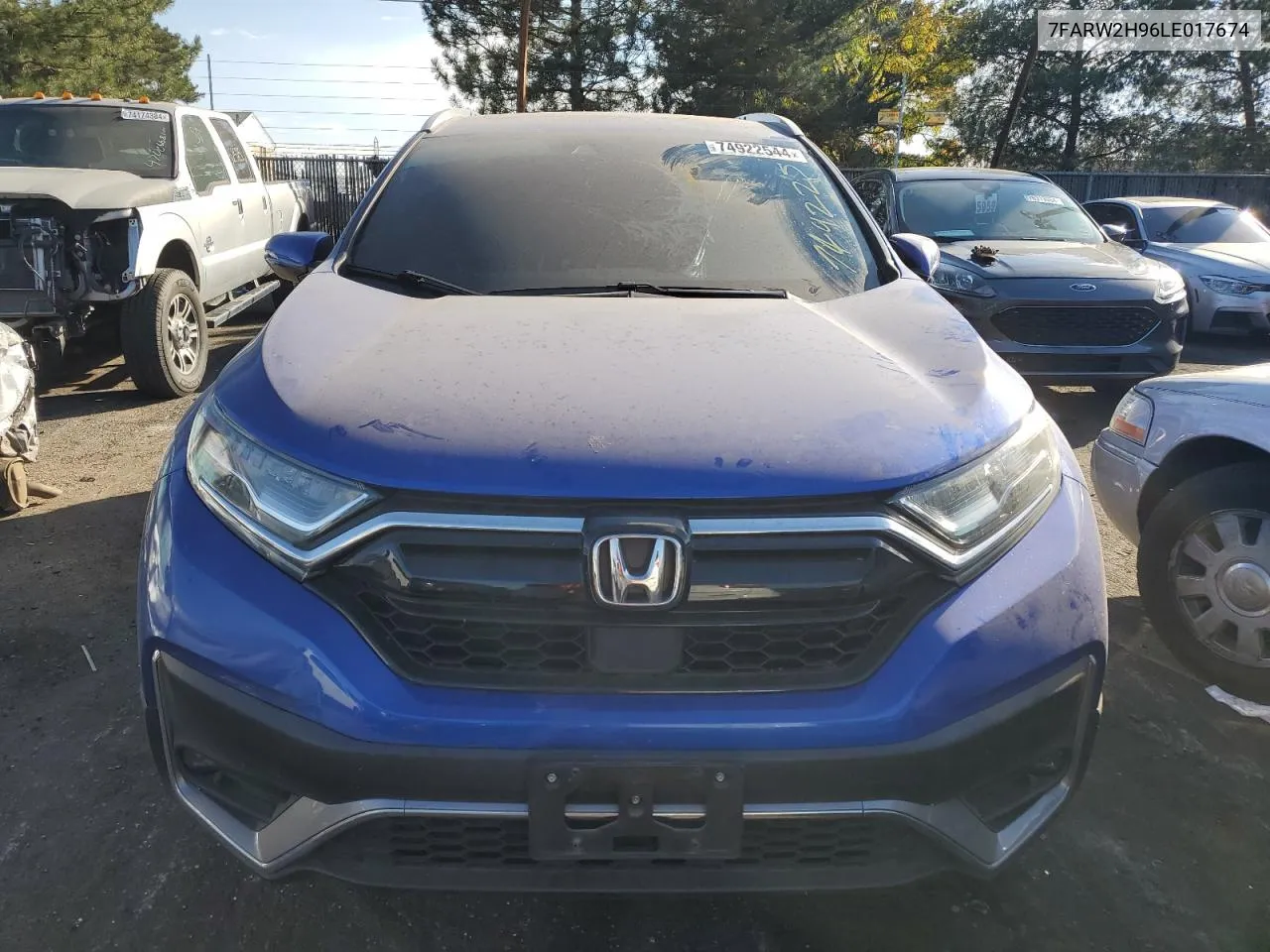 2020 Honda Cr-V Touring VIN: 7FARW2H96LE017674 Lot: 74922544