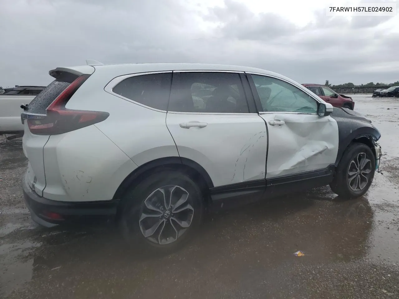 2020 Honda Cr-V Ex VIN: 7FARW1H57LE024902 Lot: 74925174