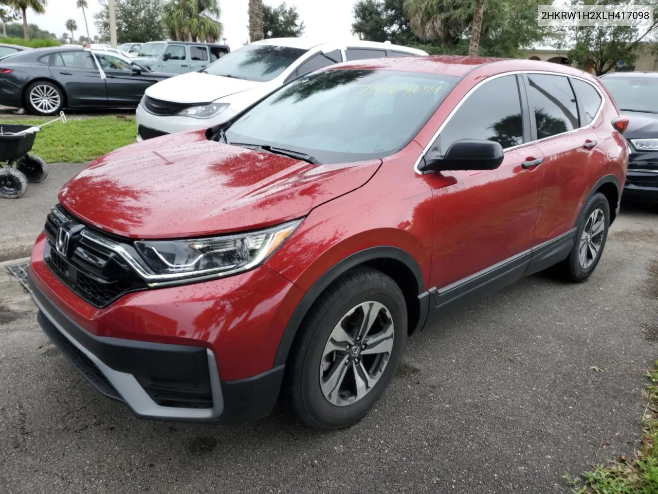 2020 Honda Cr-V Lx VIN: 2HKRW1H2XLH417098 Lot: 75064654