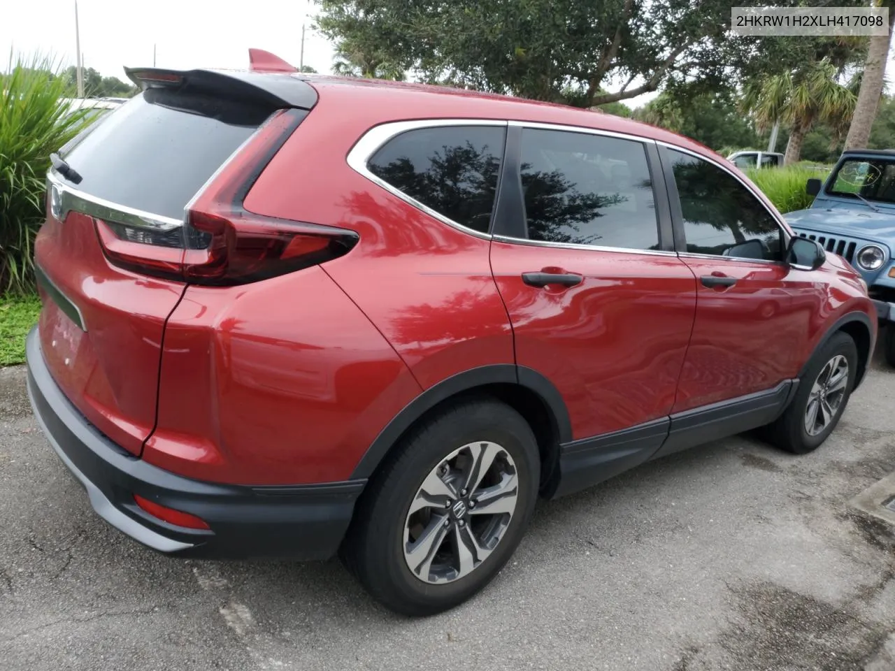 2020 Honda Cr-V Lx VIN: 2HKRW1H2XLH417098 Lot: 75064654