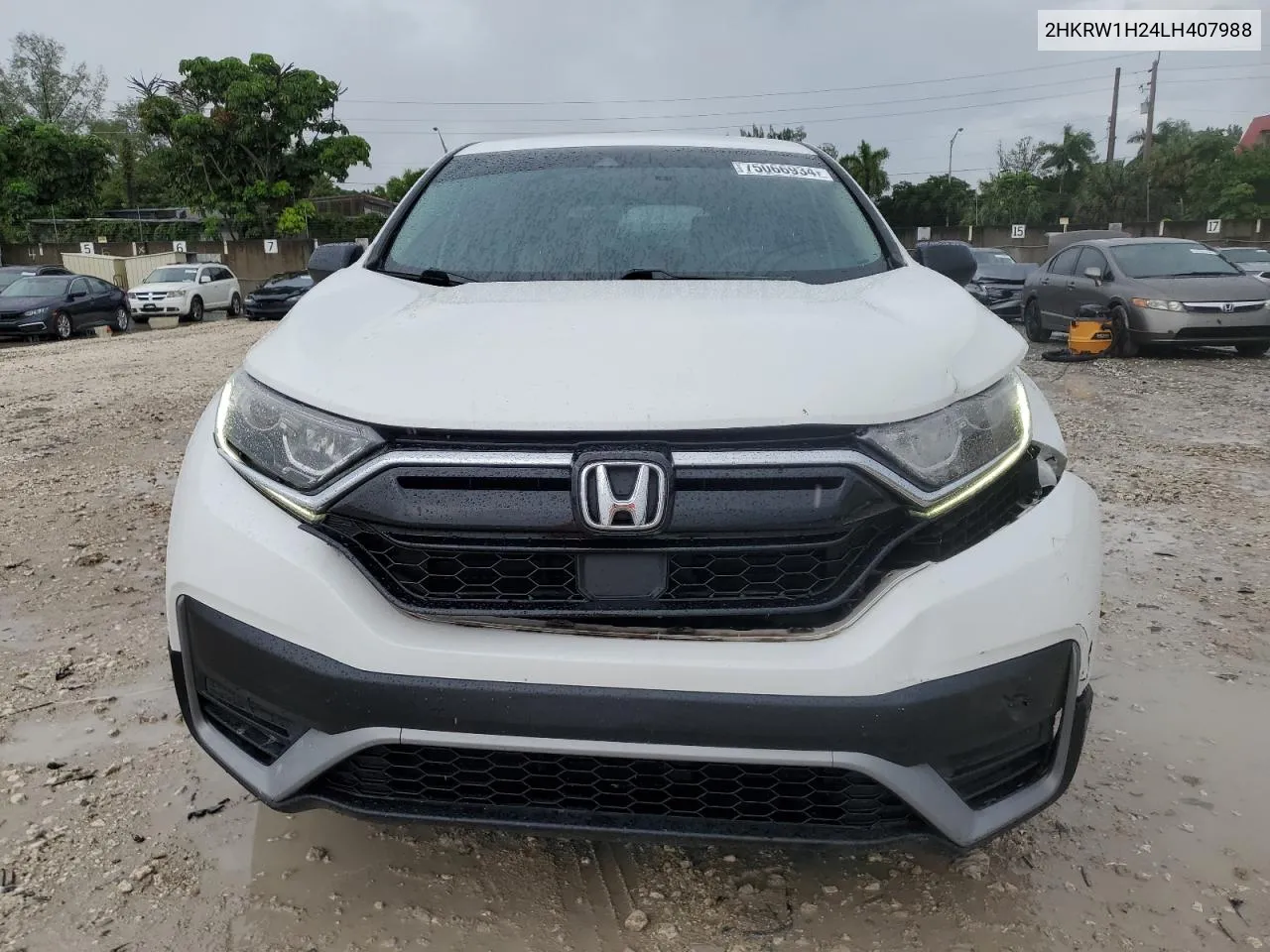 2020 Honda Cr-V Lx VIN: 2HKRW1H24LH407988 Lot: 75066934