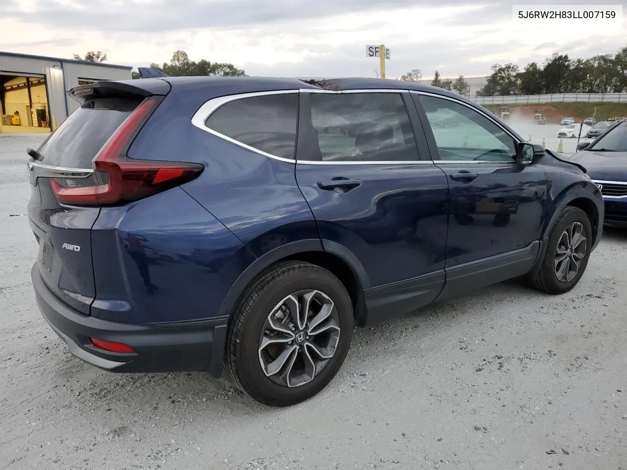 2020 Honda Cr-V Exl VIN: 5J6RW2H83LL007159 Lot: 75161024