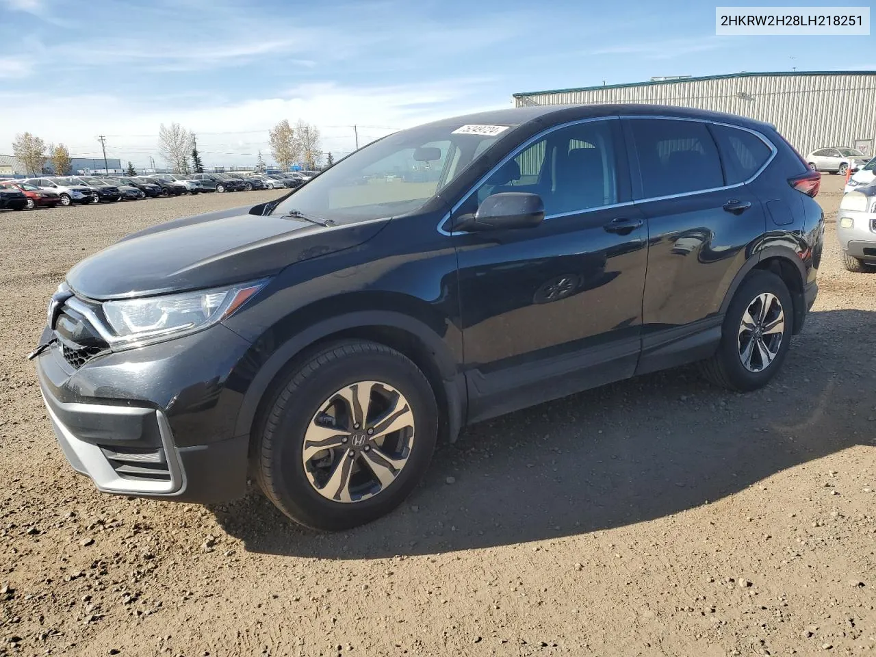 2020 Honda Cr-V Lx VIN: 2HKRW2H28LH218251 Lot: 75249724