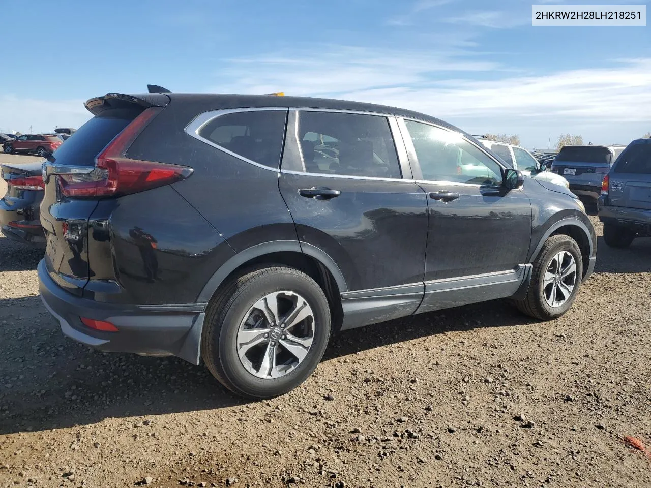 2020 Honda Cr-V Lx VIN: 2HKRW2H28LH218251 Lot: 75249724