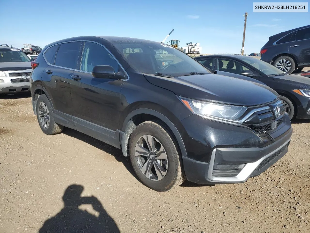 2020 Honda Cr-V Lx VIN: 2HKRW2H28LH218251 Lot: 75249724