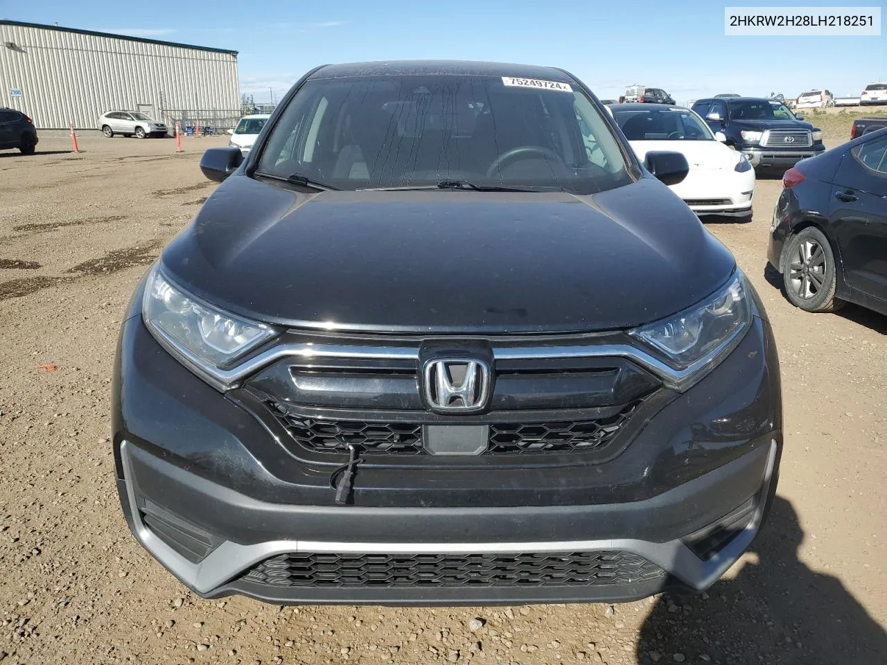 2020 Honda Cr-V Lx VIN: 2HKRW2H28LH218251 Lot: 75249724