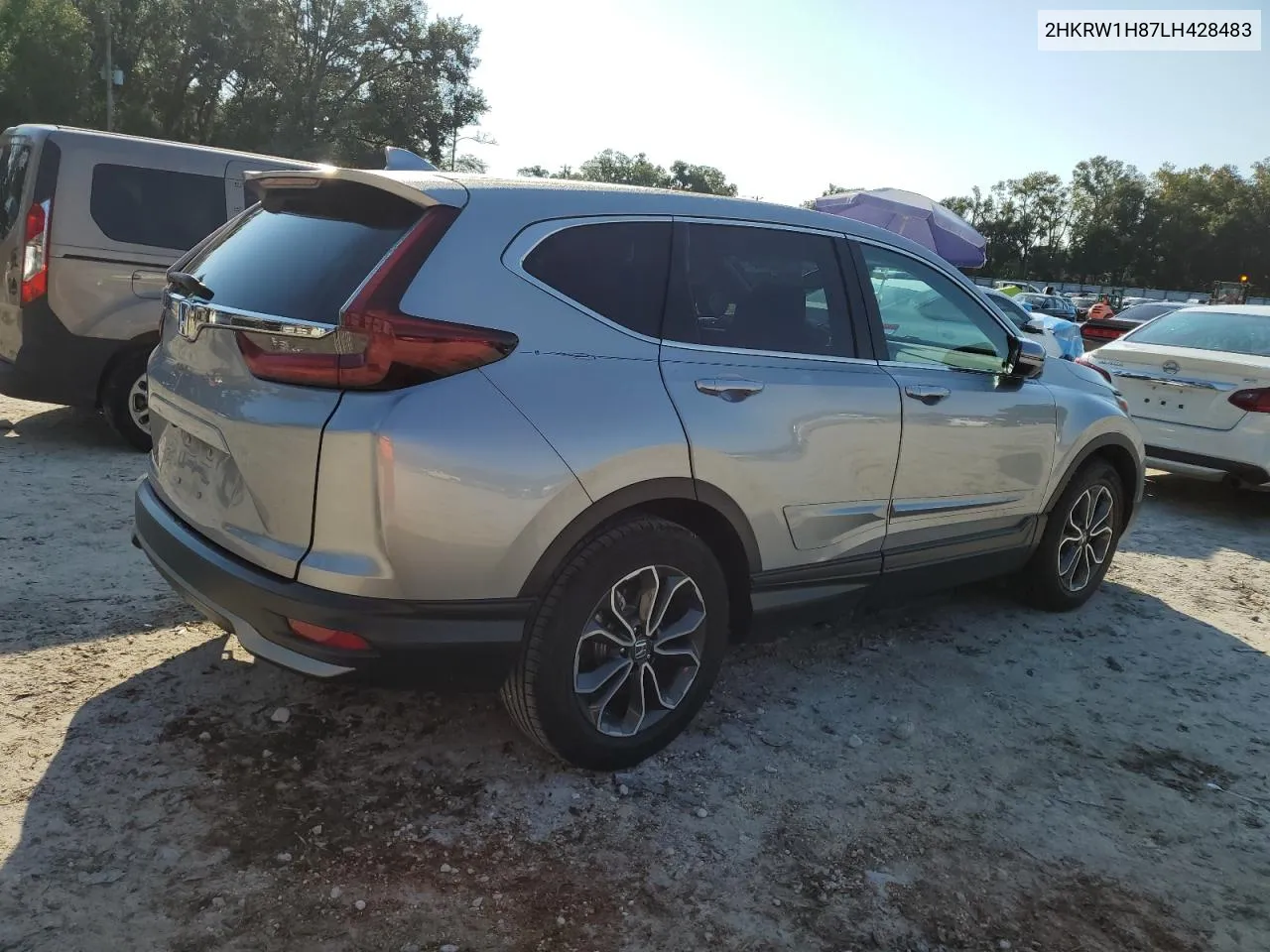 2020 Honda Cr-V Exl VIN: 2HKRW1H87LH428483 Lot: 75502944