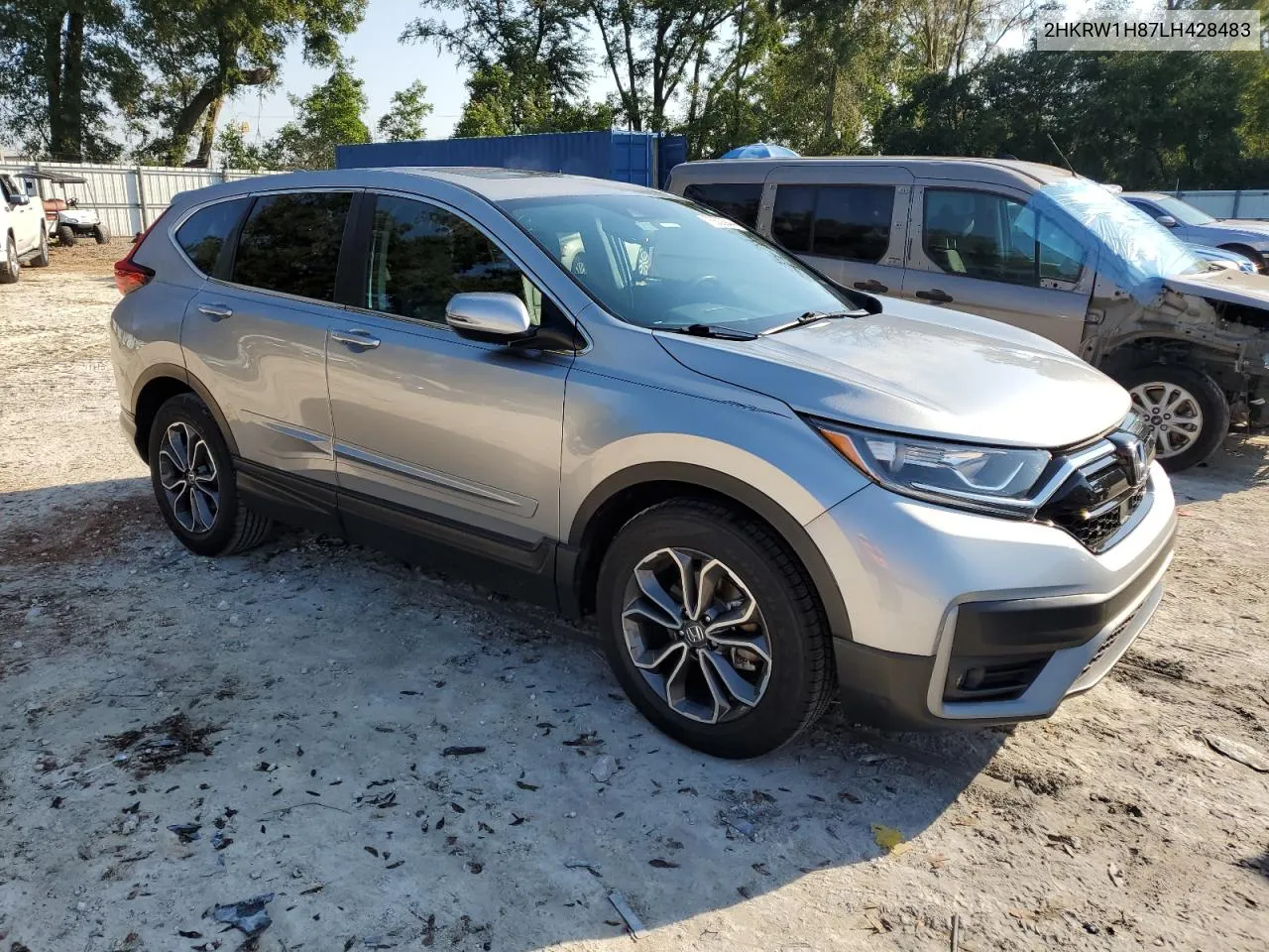 2020 Honda Cr-V Exl VIN: 2HKRW1H87LH428483 Lot: 75502944