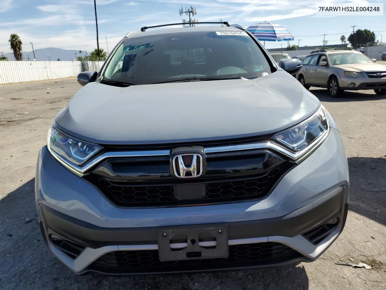 2020 Honda Cr-V Ex VIN: 7FARW1H52LE004248 Lot: 75510434