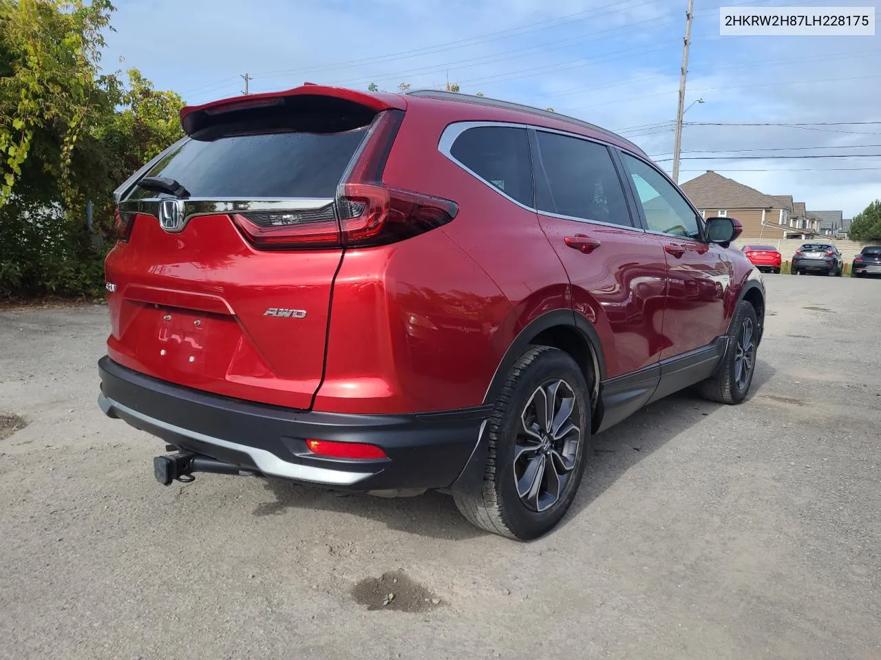 2020 Honda Cr-V Exl VIN: 2HKRW2H87LH228175 Lot: 75639504