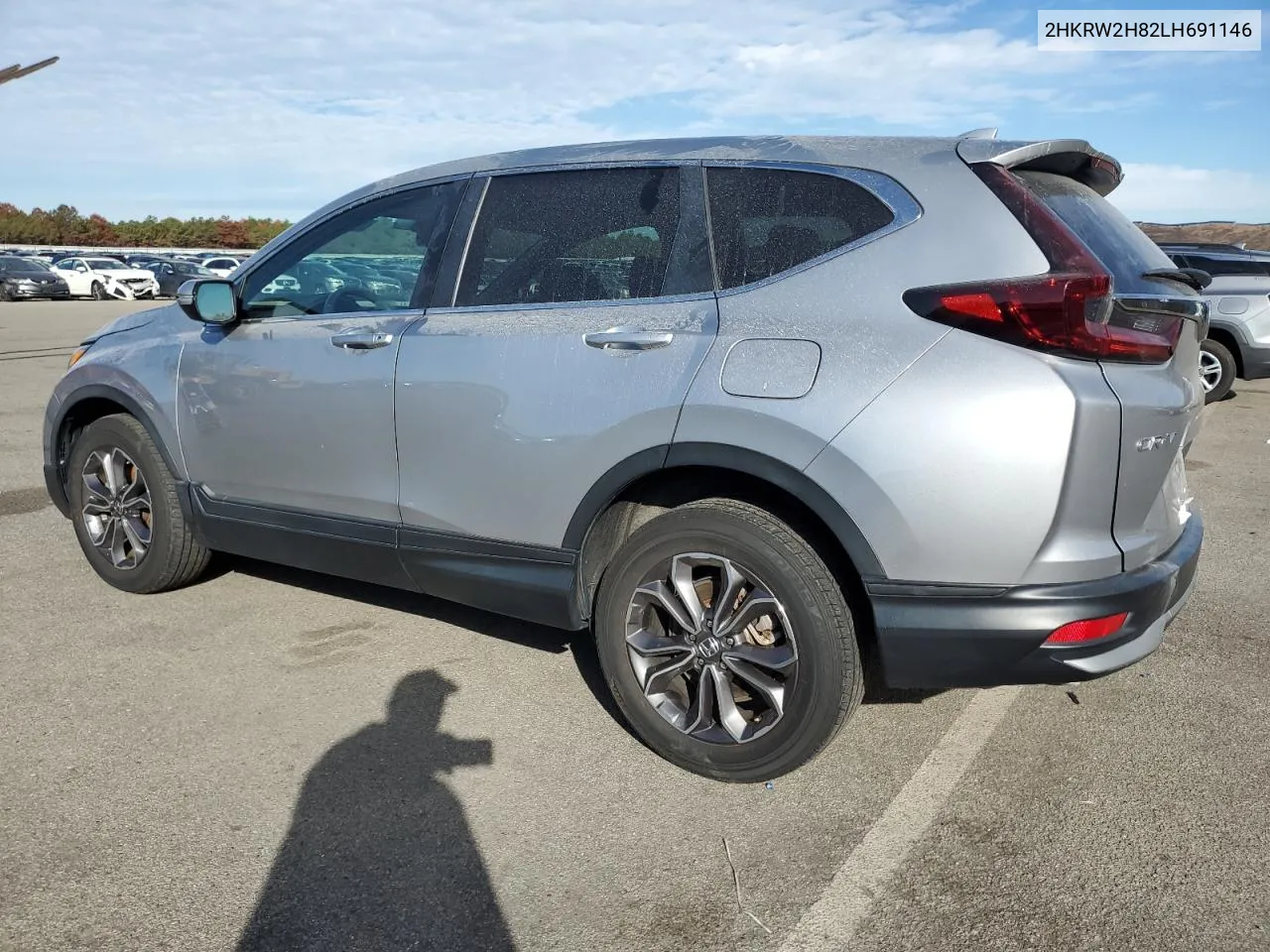 2020 Honda Cr-V Exl VIN: 2HKRW2H82LH691146 Lot: 75647974