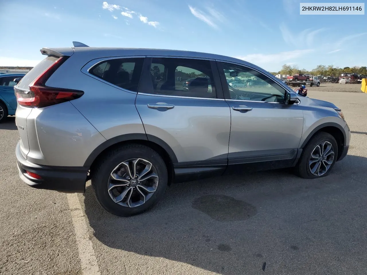 2020 Honda Cr-V Exl VIN: 2HKRW2H82LH691146 Lot: 75647974