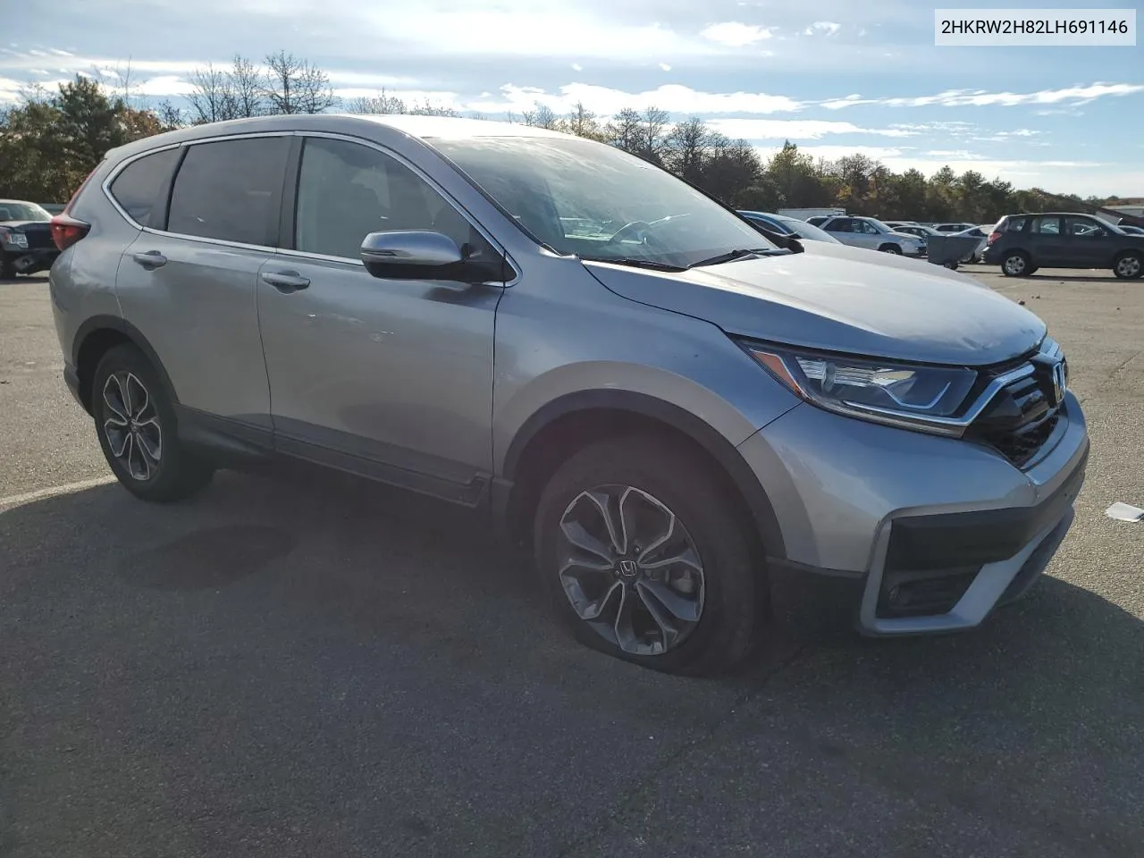 2020 Honda Cr-V Exl VIN: 2HKRW2H82LH691146 Lot: 75647974